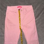 Lilly Pulitzer LILY PULITZER South Ocean High Rise Skinny jeans Calla Lilly Pink size 0 Photo 4