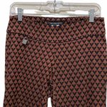 Rafaella Raffinalla Skinny Leg Pants Brown and Black Print Size 10 Photo 4