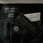Banana Republic  NWT Size 34/18 Tall Black Wash Low Rise Wide-Leg Denim Jeans Photo 3