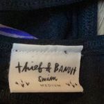 Thief & Bandit Bikini Top in Wandering Floral size medium Blue Photo 4