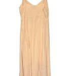 ASOS Peach Chiffon Gown Jr/ Misses Maxi Wedding Formal A-line Dress Size 6 NWT Photo 4