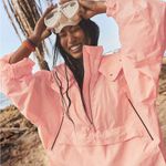 FP Movement Singin’ in the Rain Packable Pullover in Pastel Peach Pink Size XS Photo 3