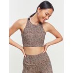 Varley  Sherman sports bra tank  - cheetah print - size small Photo 2