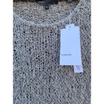 Vince Metallic Woven Eyelash Sweater Small NWT Photo 3
