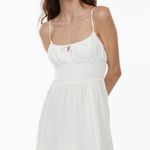 Aritzia Linen White Dress Photo 4