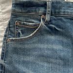 Garage Premium Ultra High Rise Y2K cuffed hem jean shorts siz 5 cotton dark blue Photo 9