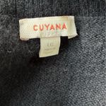 Cuyana  Wool Cashmere Black Vneck Sweater L Photo 2
