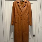 Newport News Newport New Leather Trench Coat Photo 1
