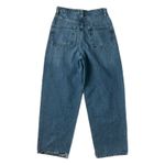 Free People We The Free Frank Dad Wide Leg Jean Medium Wash High Rise Size 27 Photo 2