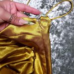 Topshop Ruched Satin Minidress Photo 8