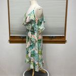 Adyson Parker  NWT Spring Palms Spaghetti Strap Off Shoulder Flutter Dress Photo 4