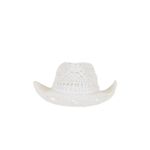 Lovers + Friends  Dawn Hat in White One Size New Womens Garden Beach Western Photo 1