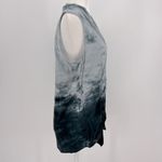 Michael Stars  Asymmetrical Sleeveless Tye Dye Blouse Women’s Size Medium in Blue Photo 6