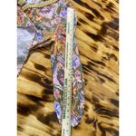 ZARA  Womens Size Small Long Sleeve Colorful Embroidered Tunic Shirt Peasant Boho Photo 8