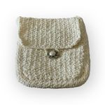 Handmade new Suzanne Original ✽ Hand Crochet Crossbody Messenger Mini Bag ✽ Pearl White ✽ Photo 1