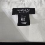 Jones New York  White button-down shirt size L Photo 2