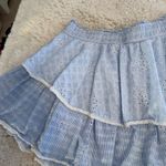 Aerie Light blue floral skirt  Photo 2