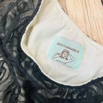 Judith March black nude with lace one shoulder dress sz small. Photo 4