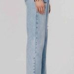 The MANNEI Low Rise Distressed Frayed Wide Leg Jeans
FR 40 Button Fly Blue Size 28 Photo 5