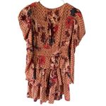 Ulla Johnson Oni Ruffled Printed Silk Crepe De Chine Mini Dress Photo 7