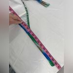 Rampage  multicolor halter style beaded‎ bikini, size medium Photo 12