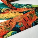 Two Van Gogh Oil Painting Thin Scarves / Hair Bands / Scarves Photo 2