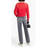 SLVRLAKE London distressed high rise straight leg jeans Size 26 Gray Photo 2