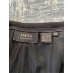 Dana Buchman Black Damsel 100% Wool Straight Leg Dress Pants Size 14 Photo 2