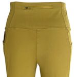 MTA Sport NWT ~ Gold Activewear Side Pockets 7/8 High Rise Leggings ~ MEDIUM Photo 4