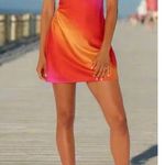 Show Me Your Mumu Dani Mini Dress in Sunset Ombre S Photo 1