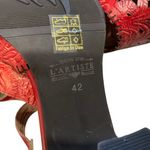 L'ATISTE L’Artiste visionary leather Mary Jane shoes red size 42 /10.5-11 Photo 7