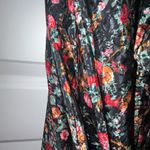 Ilese Stevens Vintage Floral Short Sleeve Short Robe with Belt Size S Photo 7