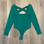 Anthropologie  Green Bodysuit Photo 0