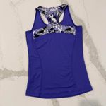 Bolle Tenniswear Athletic Racerback Performance Tank Top Women's XS Purple/Blue Purple Photo 3