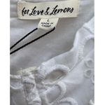 For Love & Lemons Picnic Mini Dress White Eyelet Revolve NWT Large Photo 5