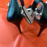Cape Robbin  Green Heels with Rhinestone Accents Photo 3