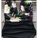 Cupshe Women’s Lost Butterfly Shirring One-Piece Sexy Floral Print Swimsuit- M Photo 5
