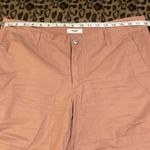 Kensie GUC  Jeans Shorts Women’s Size 12 Khaki Shorts Canyon Rose Pink Shorts Photo 7
