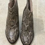 Zigi Soho  Snakeskin Pattern Ankle Booties Photo 2