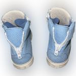 Giuseppe Zanotti  Light Blue Acquario London Tr Donna Sneakers Sz 39.5 Photo 4