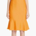 St. John Collection Caris Knit Dress Wool Blend Orange Size 10 NEW Photo 0