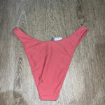 Forever 21 NWT Dusty Pink High Leg Bikini Bottoms Photo 4