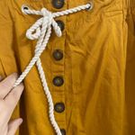 Live 4 Truth  button down skirt XL mustard yellow Photo 1