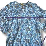 Roberta Roller Rabbit  Top Women's Size Medium Multicolor Floral Tunic Boho Photo 4