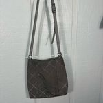 Vera Bradley Nylon Crossbody Shoulder Bag Purse With Silver diamond Patt… Photo 6
