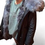 Fur Parka Black Photo 0