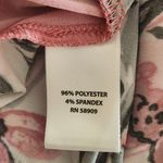 Allison Daley Floral Pink Blouse with 3/4 Sleeves Size XL Pink Floral Top Photo 7