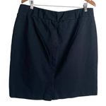 J.Jill  Women Pencil Skirt L Black Ponte Stretch Pull On Casual Travel Cruise Photo 0