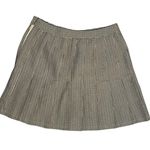 Urban Outfitters  brown and White Checkered Mini Skirt size small Photo 1