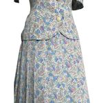 Leslie Fay Vintage Fit n Flare secretary dress 70's does 50's  two piece Photo 4